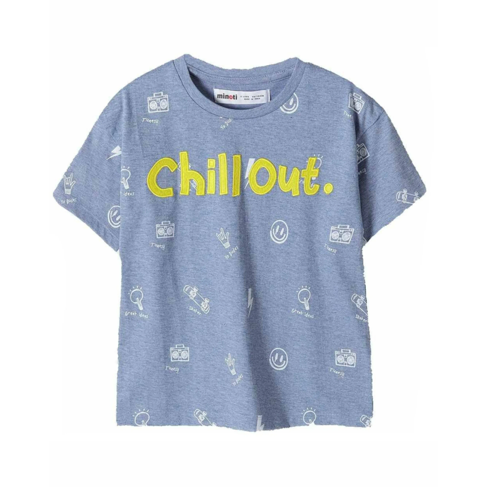 Minoti Majica kratkih rukava za dječake Chill out, 4-5 god slika 1