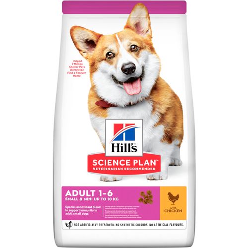 Hill's Science Plan hrana za pse Adult Small&Mini s Piletinom, 6 kg slika 1