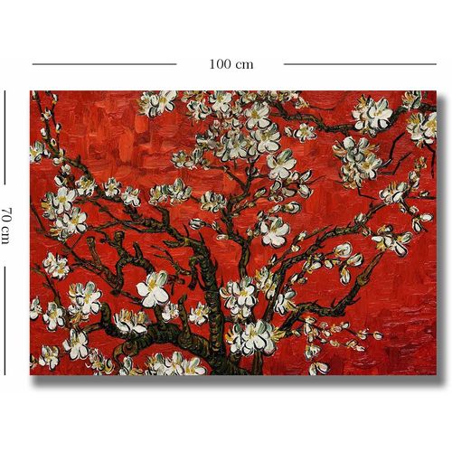 70100VANGOGH075 Multicolor Decorative Canvas Painting slika 3