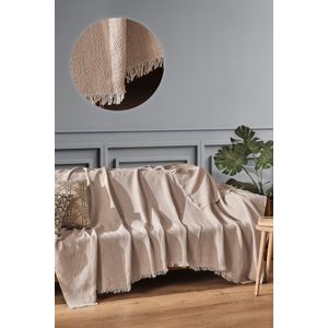 Milano - Bež Sofa Prekrivač