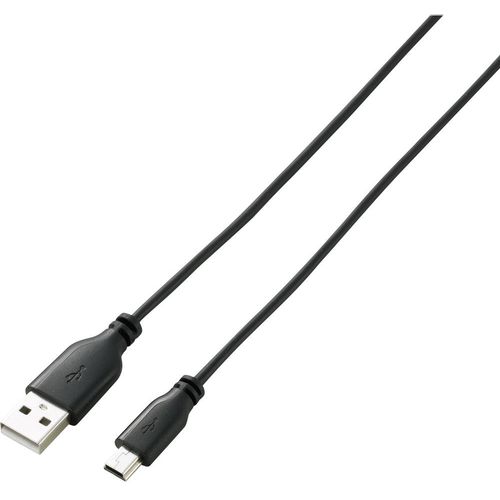 Renkforce USB 2.0  [1x muški konektor USB 2.0 tipa a - 1x muški konektor USB 2.0 tipa mini b] 1.00 m crna supersoft oplaštenje Renkforce USB kabel USB 2.0 USB-A utikač, USB-Mini-B utikač 1.00 m crna supersoft oplaštenje RF-4080792 slika 3