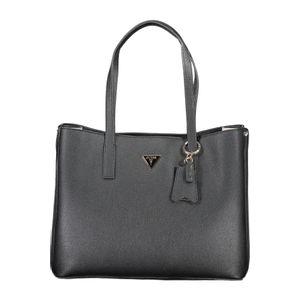 GUESS JEANS BLACK WOMEN'S BAG