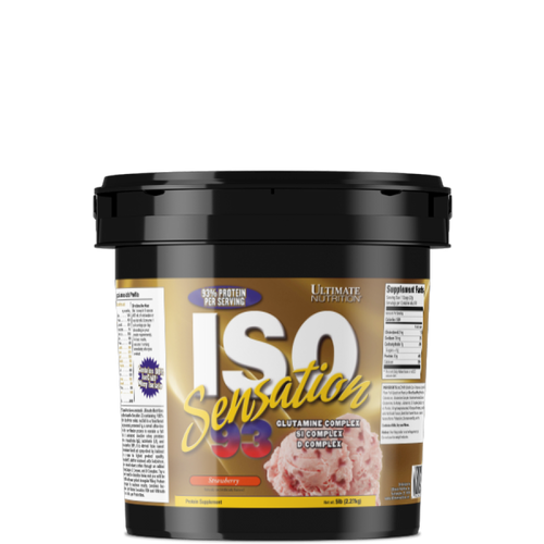 Ultimate Nutrition Iso Sensation 93, Jagoda, 2,2kg slika 1