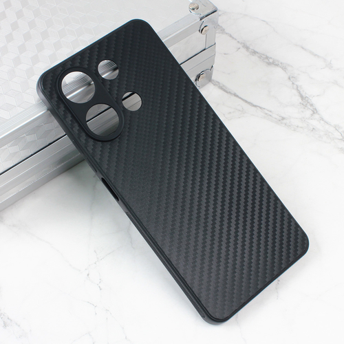 Torbica Carbon fiber za Xiaomi Redmi Note 13 4G (EU) crna slika 1