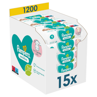 Pampers Vlažne maramice Sensitive XXL / 15x80 komada