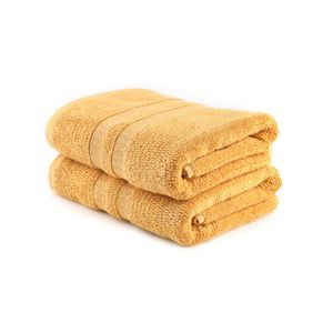 Ayliz - Mustard Mustard Bath Towel Set (2 Pieces)