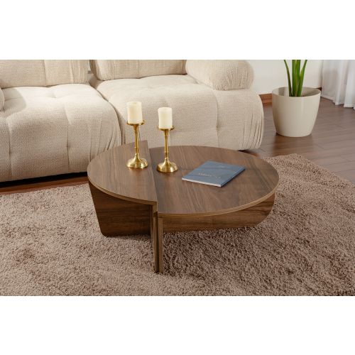 Orion - Walnut Walnut Coffee Table slika 3