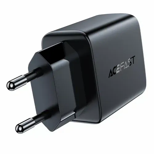 ACEFAST zidni punjač 2 x USB 3A QC18W A33 crni slika 2