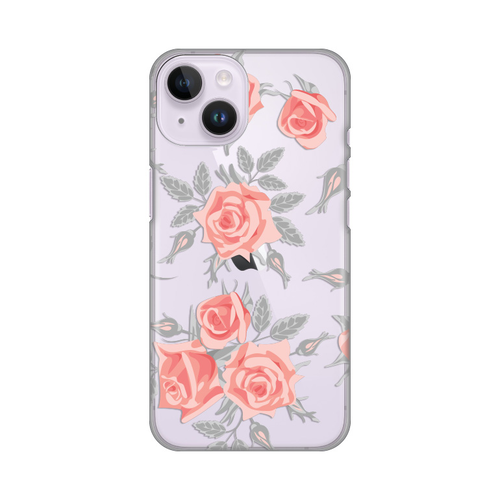 Torbica Silikonska Print Skin za iPhone 14 6.1 Elegant Roses slika 1