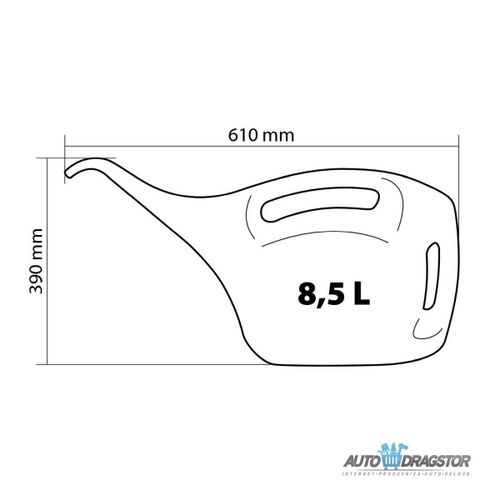 PLASTIČNI KANISTER 8.5L slika 3