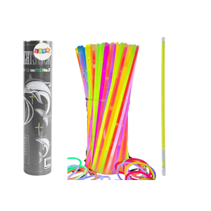 Fluorescentne trake 100 komada, mnogo boja, svijetle u mraku