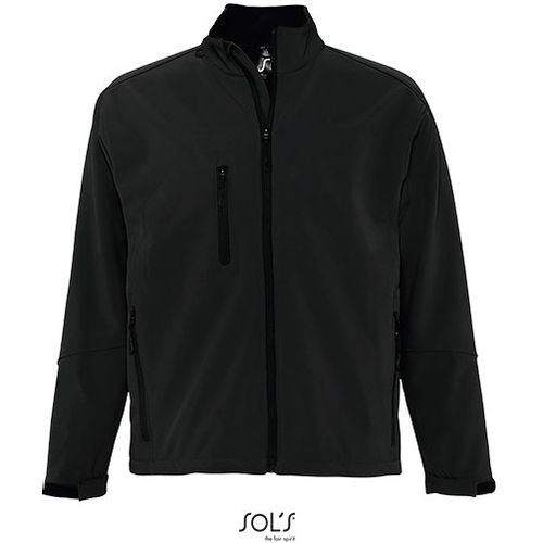 RELAX muška softshell jakna - Crna, S  slika 5