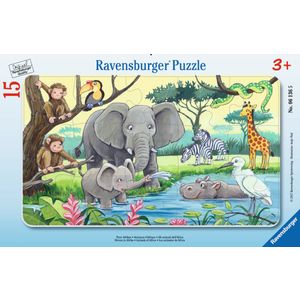 Ravensburger Puzzle životinje u Africi 15kom