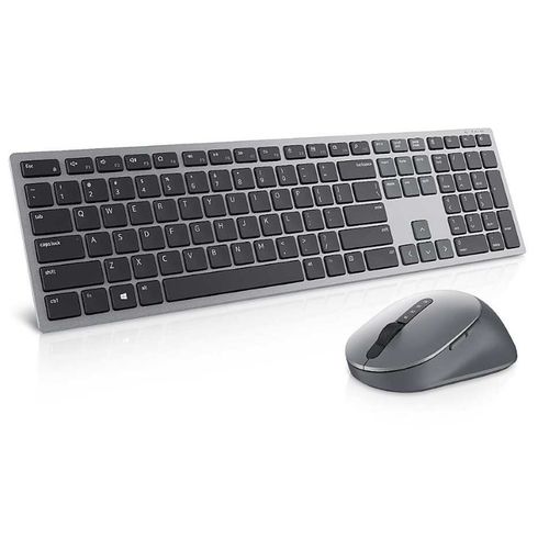 DELL KM7321W Wireless Premier Multi-device US tastatura + miš siva slika 2