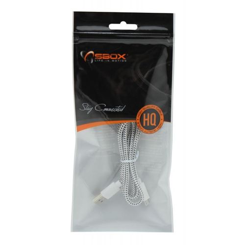 KABEL SBOX USB->MICRO USB 1M White slika 6