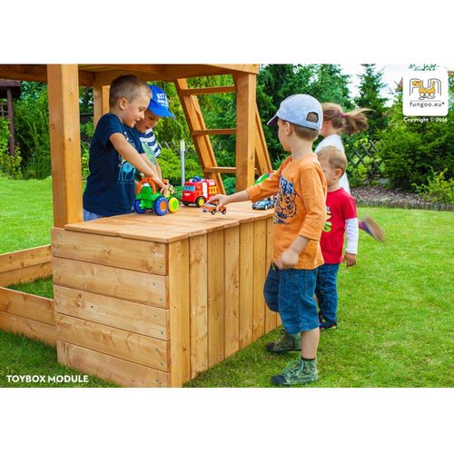 Fungoo Set Fortress Toybox - drveno dečije igralište slika 2