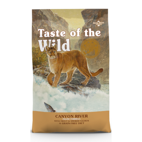 TASTE OF THE WILD Canyon River, s pastrvom i dimljenim lososom, 2 kg slika 1