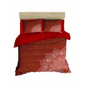 441 Red
White
Brown Single Quilt Cover Set
