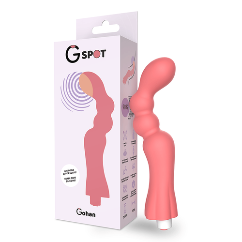 G-Spot Gohan light red vibrator slika 11