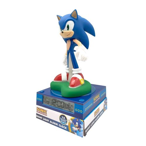 Sonic the Hedgehog 3D lamp with alarm clock slika 2