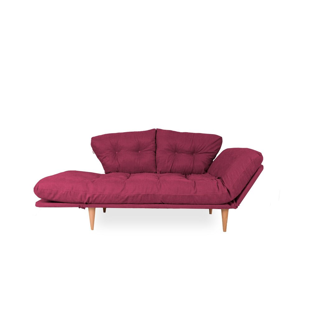 Nina Daybed - Tamno Crvena GR105 Trokrvni Sofa-Krevet slika 5