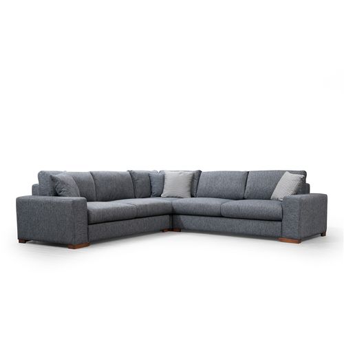 Atelier Del Sofa Kutna garnitura LOOP 7, antracit, Loop 7 slika 9