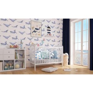 Lettino Krevetac za bebe Alek 120x60cm, White
