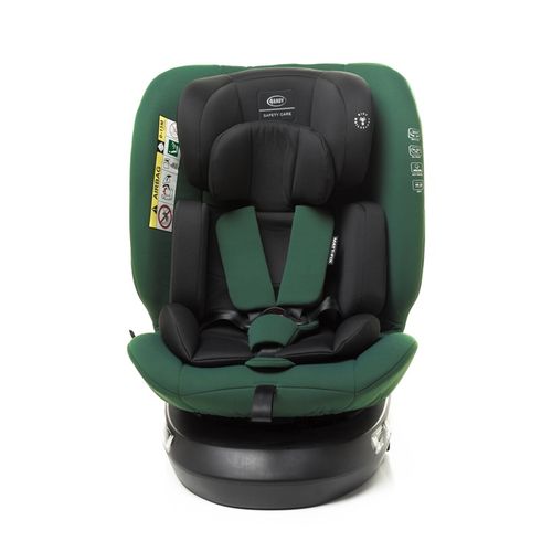 4BABY autosjedalica I-Size (40-150 cm) Matt-fix dark green slika 2