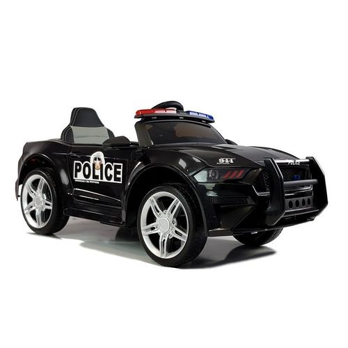 Licencirani BBH-0007 Policija crni - auto na akumulator slika 1