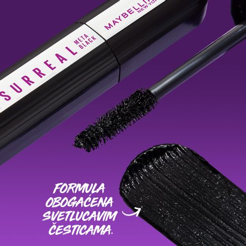 Maybelline New York Falsies Surreal meta black maskara slika 7