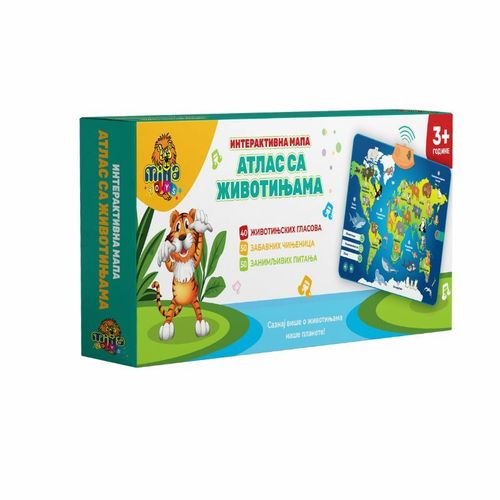 Milla Toys Interaktivna Mapa Atlas slika 1