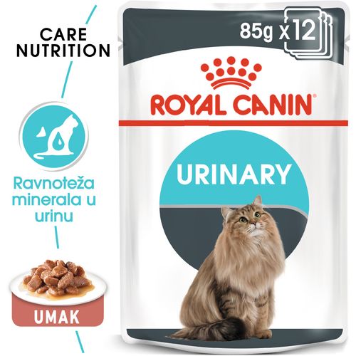 ROYAL CANIN FCN Urinary Gravy, potpuna hrana za odrasle mačke, kao potpora mokraćnom sustavu, u umaku, 12x85 g slika 6