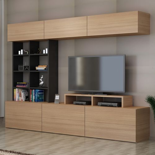 Sasa - Teak, Black Teak
Black TV Unit slika 1