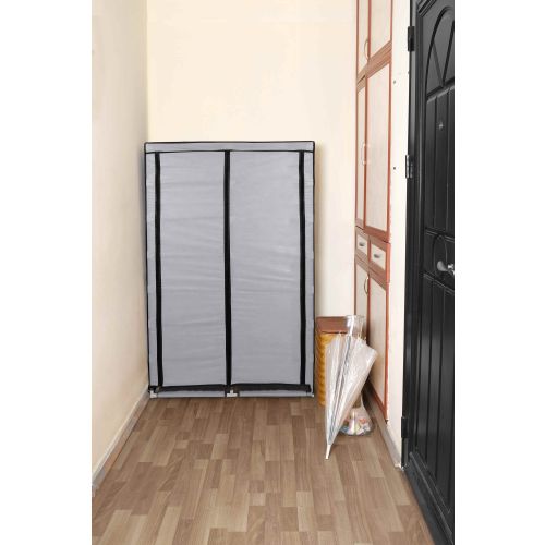 Bez - Grey Grey Shoe Cabinet slika 1