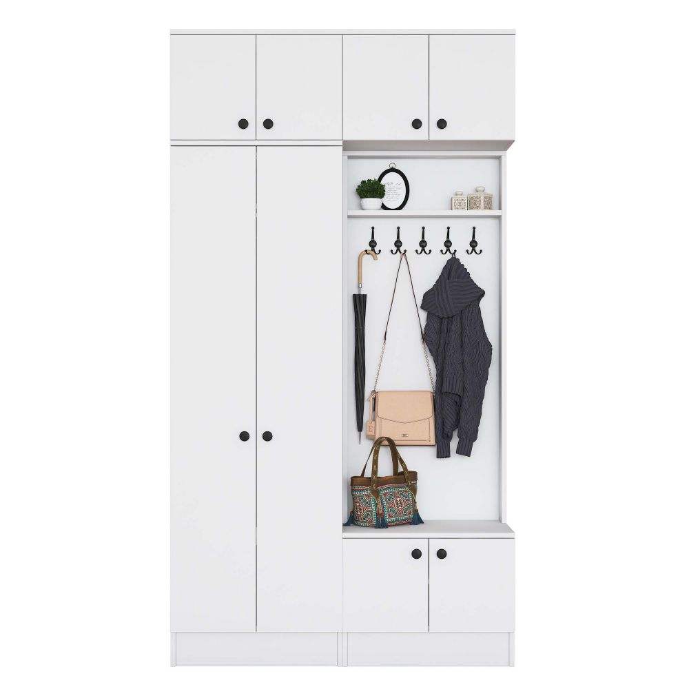 Hall Stand EA145 - Bijela slika 7