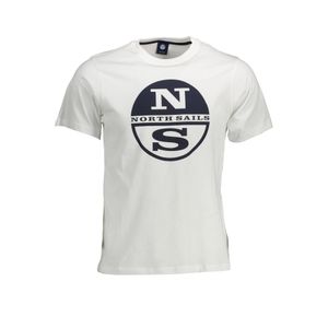 NORTH SAILS WHITE MEN'S SHORT SLEEVE T-SHIRT