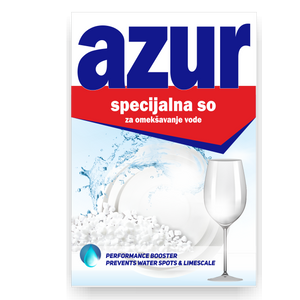 AZUR salt so za omekšavanje vode kod mašinskog pranja posuđa kutija 1.5 kg