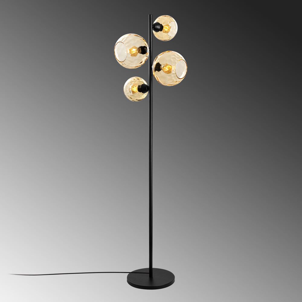 Podna Lampa Benek 20-15-14514 - Žuta i Crna slika 6