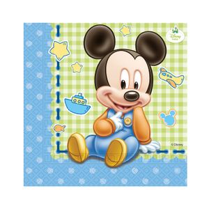 84347 Papirne salvete Disney Mickey Baby 33x33cm, 20kom