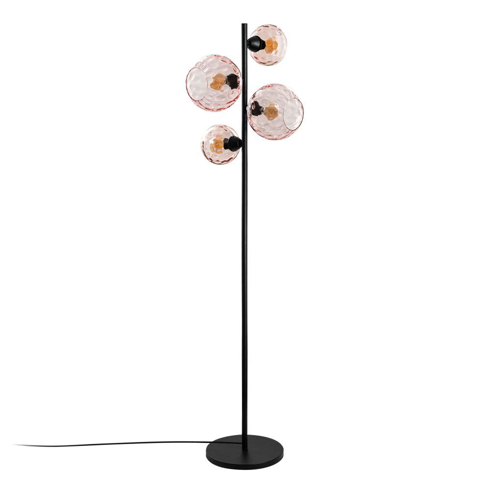 Podna Lampa Benek 20-15-14513 - Boje: Roza i Crna slika 4