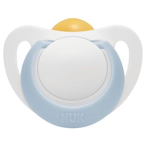 NUK Ortodontska duda varalica Star Latex 0-6mj, Blue