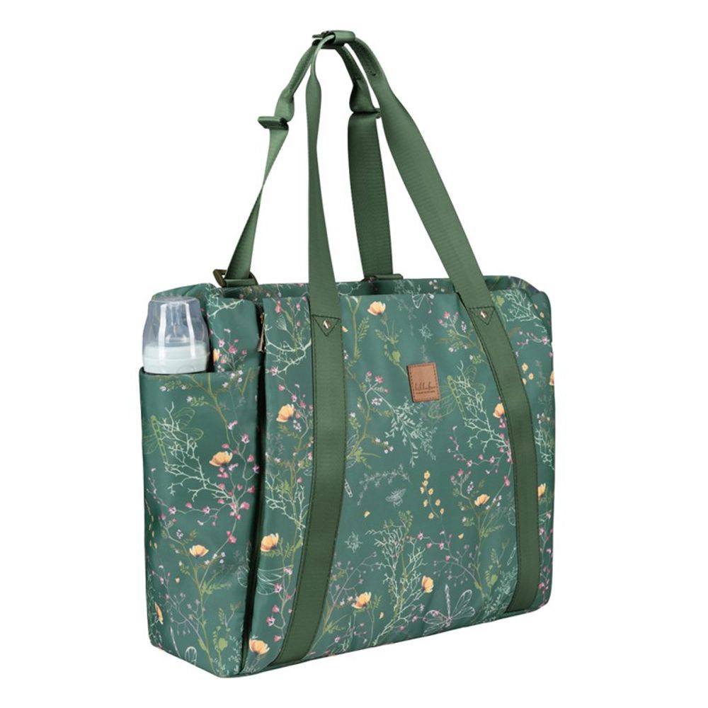 Kikka Boo Torba za mamu Florence, Secret Garden Green slika 4