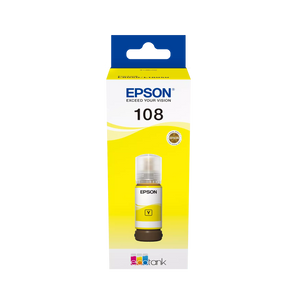 Epson C13T09C44A 108 EcoTank Yellow ink bottle