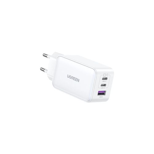 Ugreen USB-A i 2x USB-C 65W GaN brzi punjač - kutija slika 4