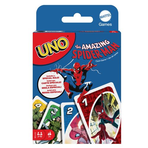 Marvel Spiderman UNO card game slika 1