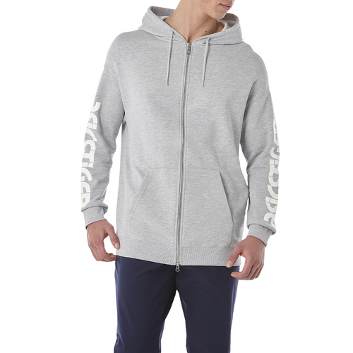 ASICS Muški duks Bl Sweat Fz Hoodie sivi slika 8