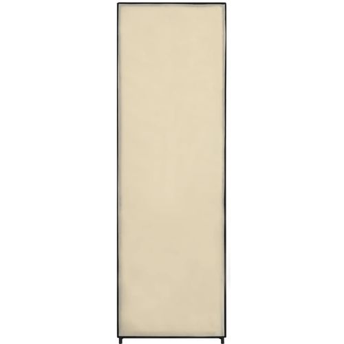 282459 Wardrobe Cream 87x49x159 cm Fabric slika 37