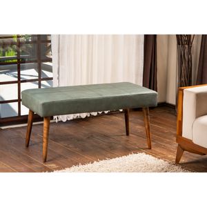 Atelier Del Sofa Pole AhÅŸap AyaklÄ± - Green Green Pouffe