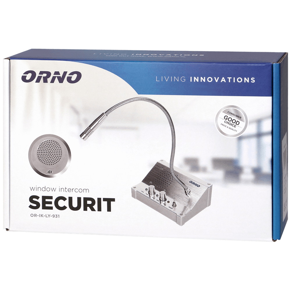 Orno Interkom, žični, dvosmjerna komunikacija, Securit - OR-IK-LY-931 slika 2