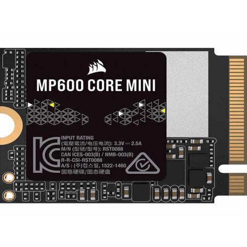 SSD CORSAIR MP600 CORE MINI 1TB/M.2/NVMe/crna slika 3